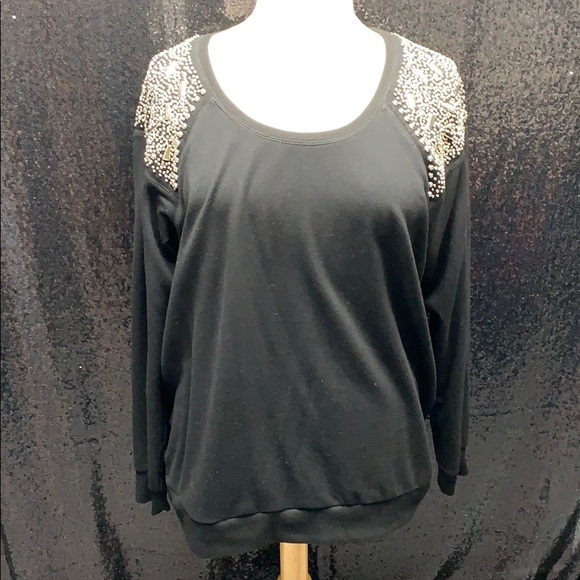 torrid Tops - Torrid, Rebel sweatshirt with bead detail